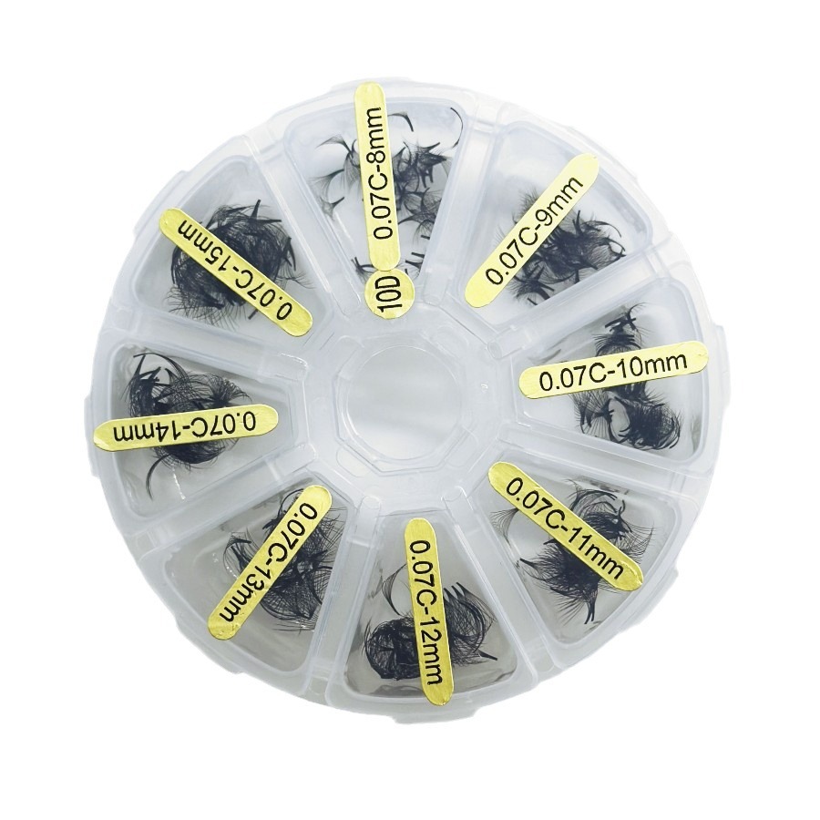  Loose Fans Long Stem Eyelash Extensions | Professional Lash Supplies