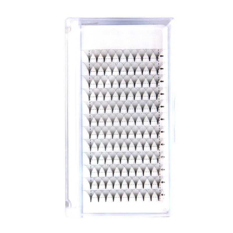 12 Lines Premade Fans Long Stem Eyelash Extensions | Professional Lash Supplies